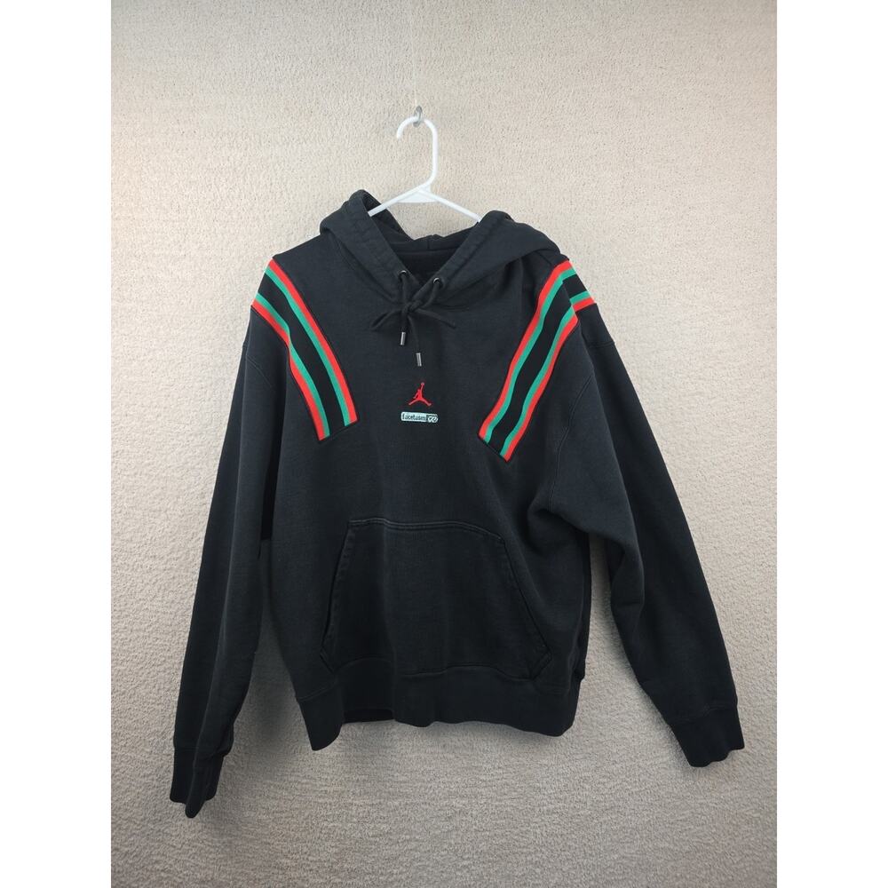 Air Jordan Why Not? Facetasm Fleece Hoodie Black Size Large Standard Fit